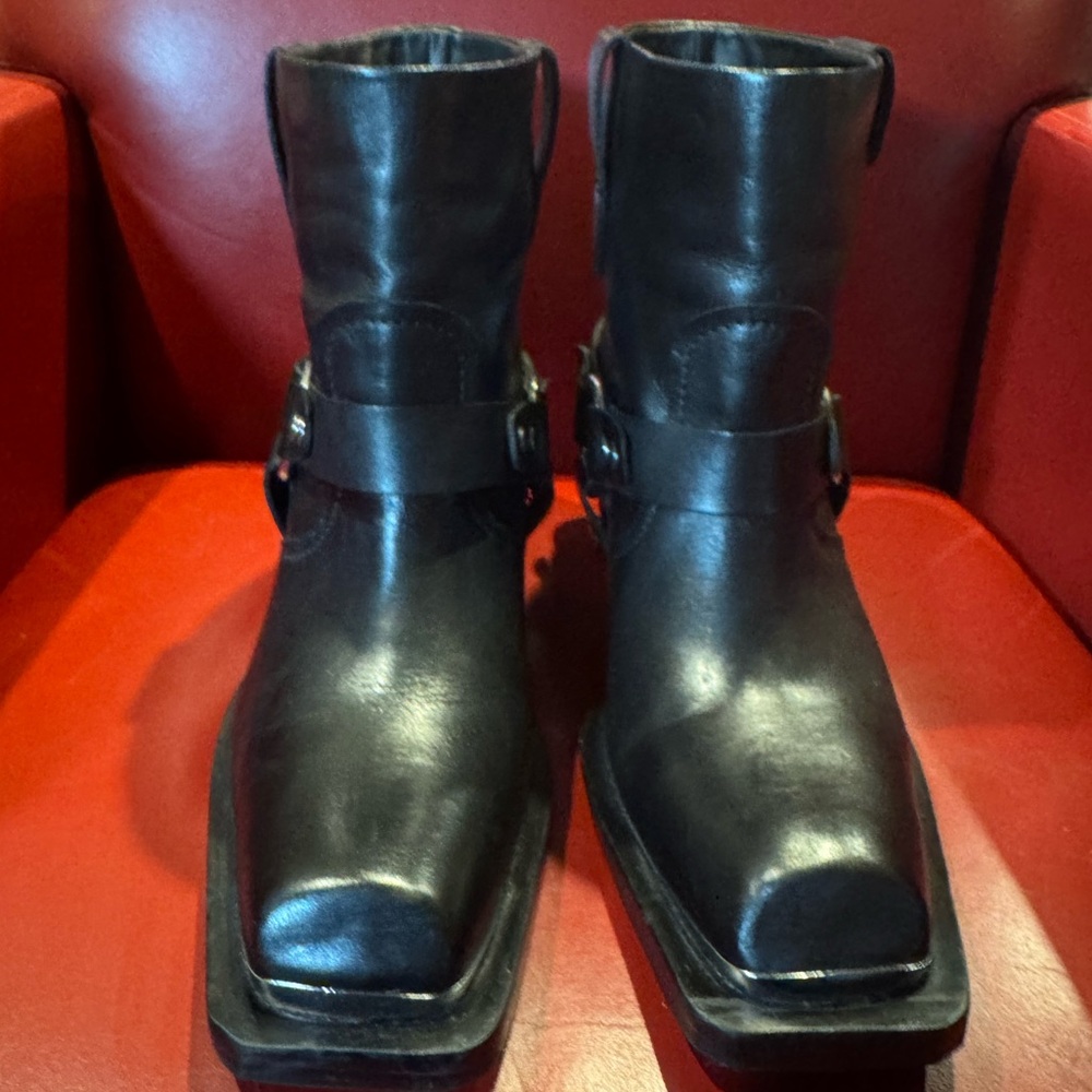 Mango Black Ankle Boots